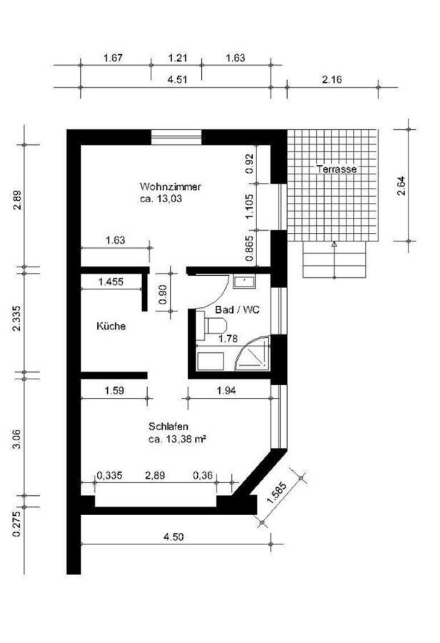 Apartament Zur Eiche Poczdam Zewnętrze zdjęcie